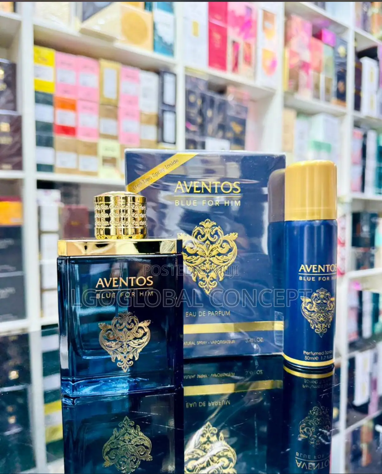 Fragrance World Aventos Blue for Him EDP 100ml
