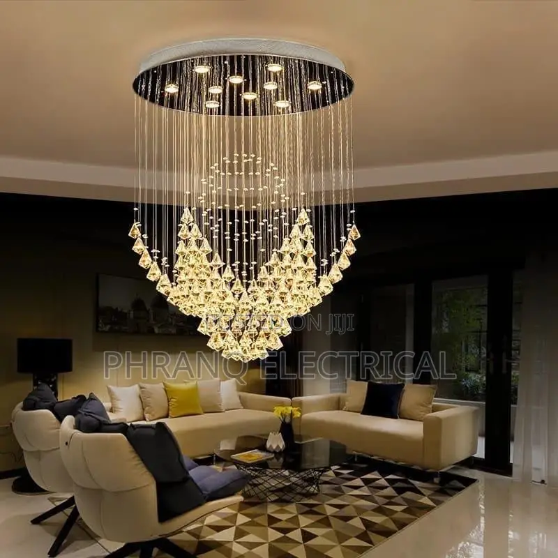 Modern Crystal Living Room Chandelier Light