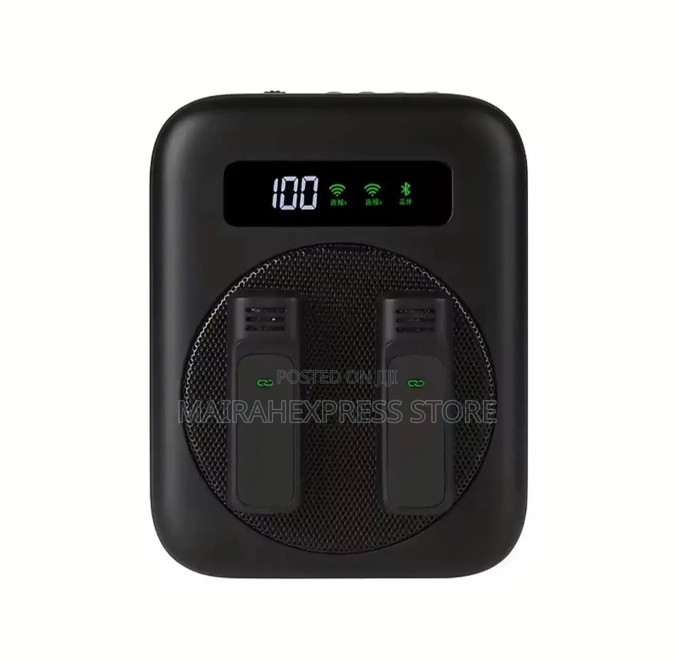 Wireless Loudspeaker With Waist Hanging Pants Clip
