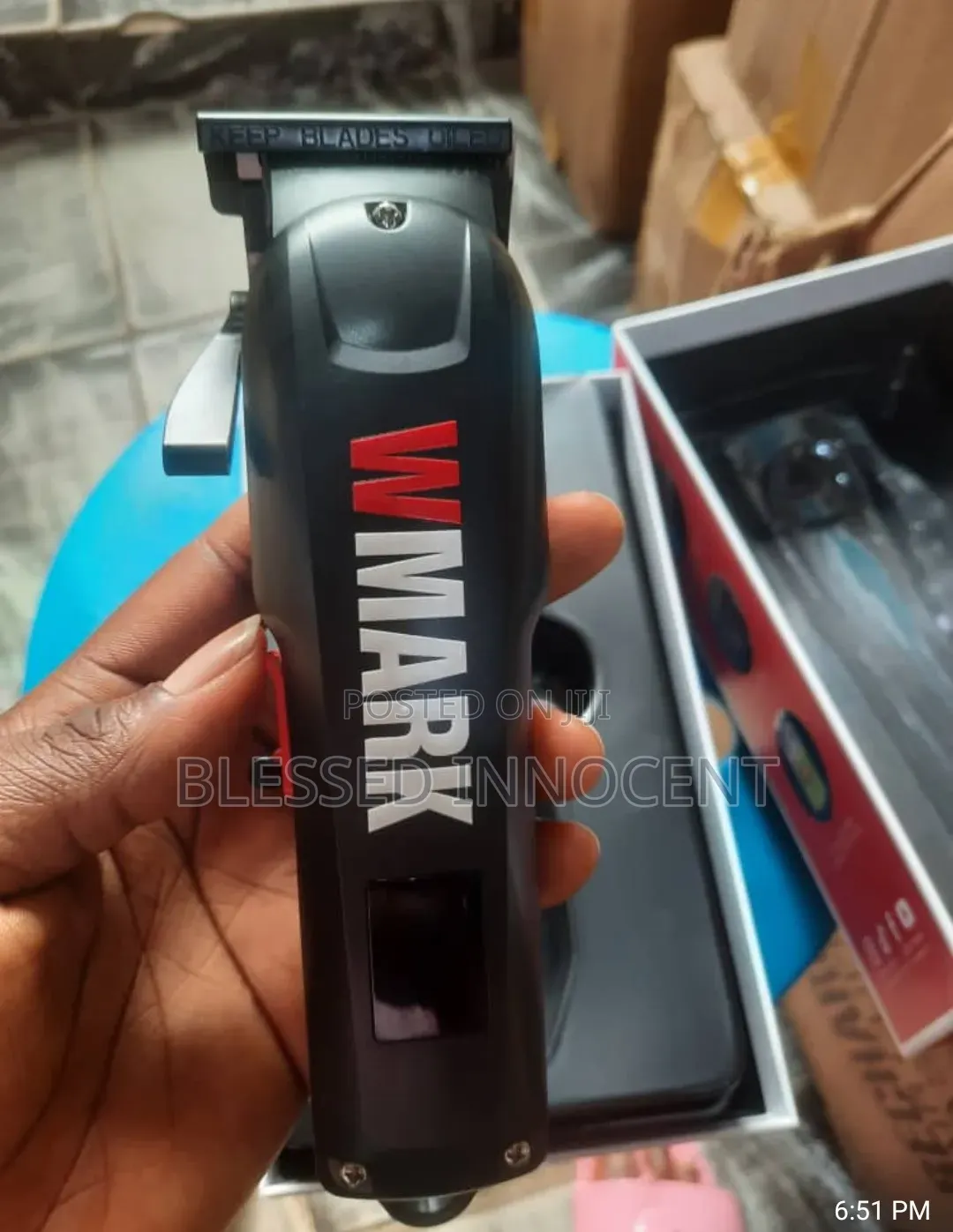 Wmark NG-1005 Plus Magic Fader Professional Hair Clipper 7500RPM