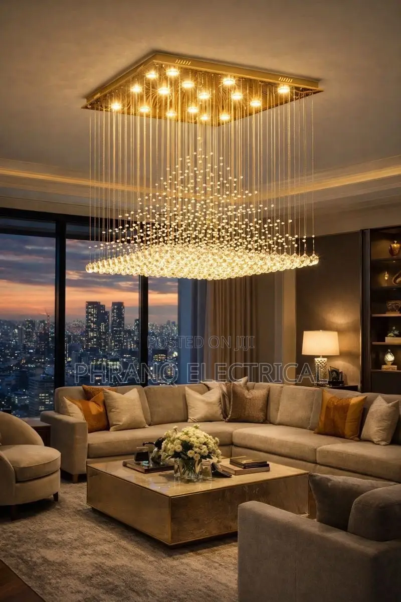 600mm Stainless Steel Custom Crystal Chandelier
