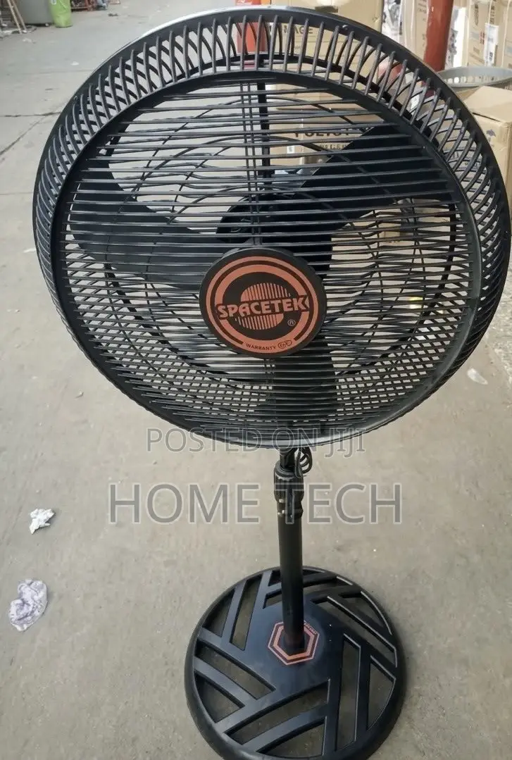 OX Spacetek 18-Inch Heavy Duty Standing Fan With Adjustable Heights