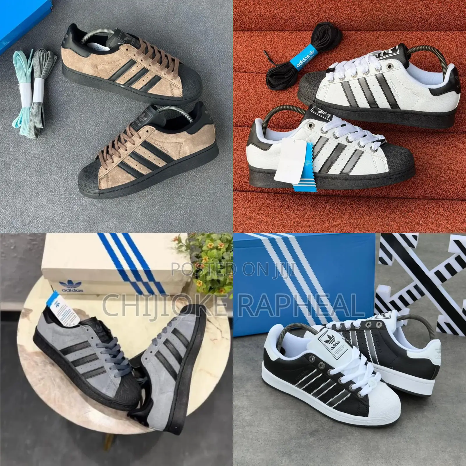 Adidas Superstar II Low-Top Lifestyle Sneakers