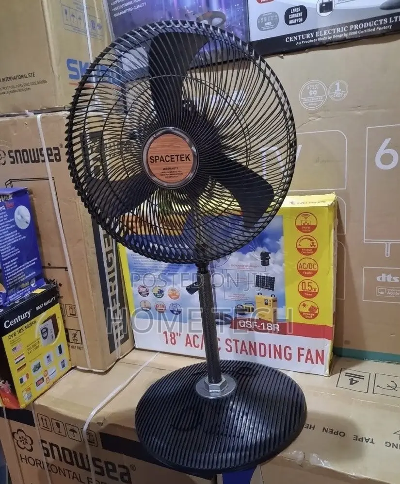 OX 18-Inch Plus Standing Fan With Adjustable Height