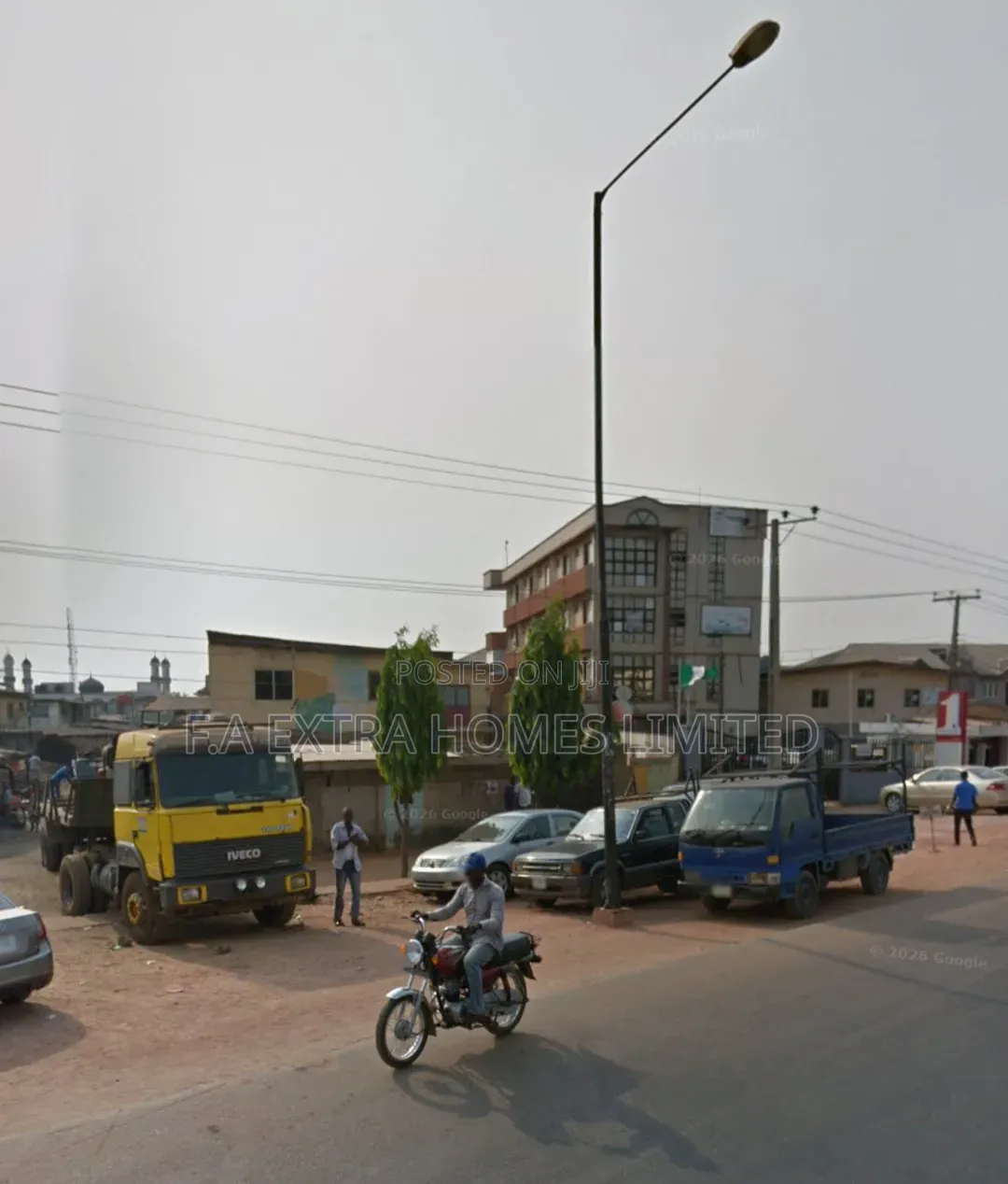 A Commercial Land, With (2 Units) of One Storey Building Structure
