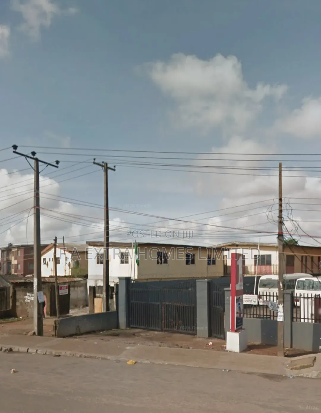 A Commercial Land, With (2 Units) of One Storey Building Structure