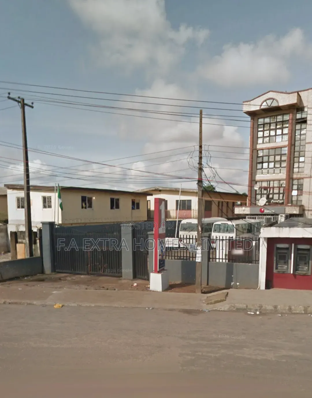 A Commercial Land, With (2 Units) of One Storey Building Structure