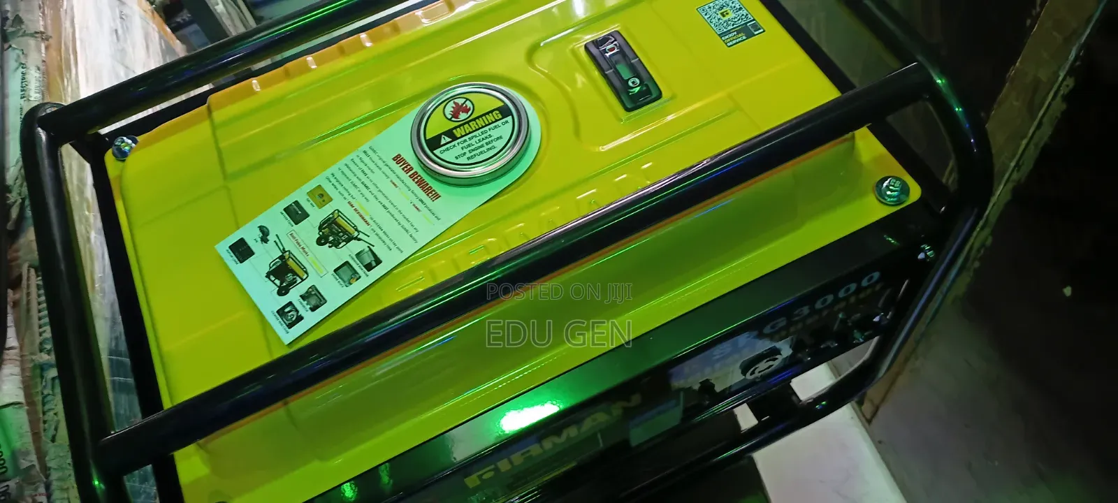 SPG3000E2 100%copper Coil 4.5kva Firman Petrol Generator