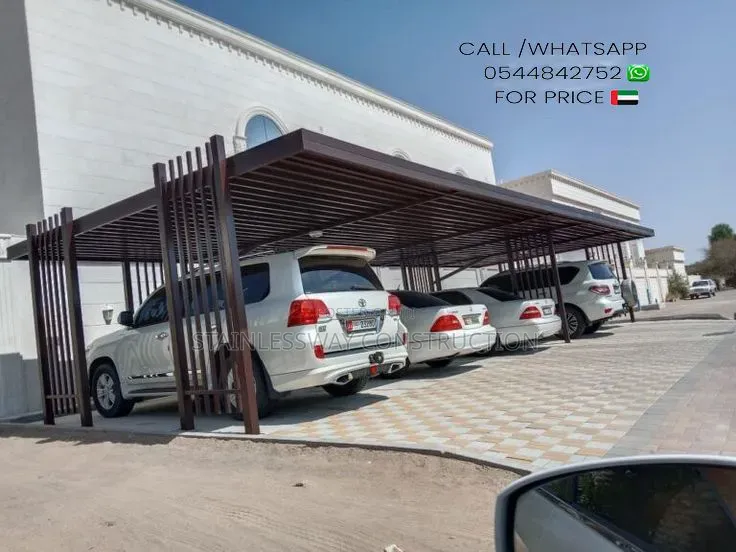 Luxury Modern Carport Parking and Garden Gazebo Fabrication Services