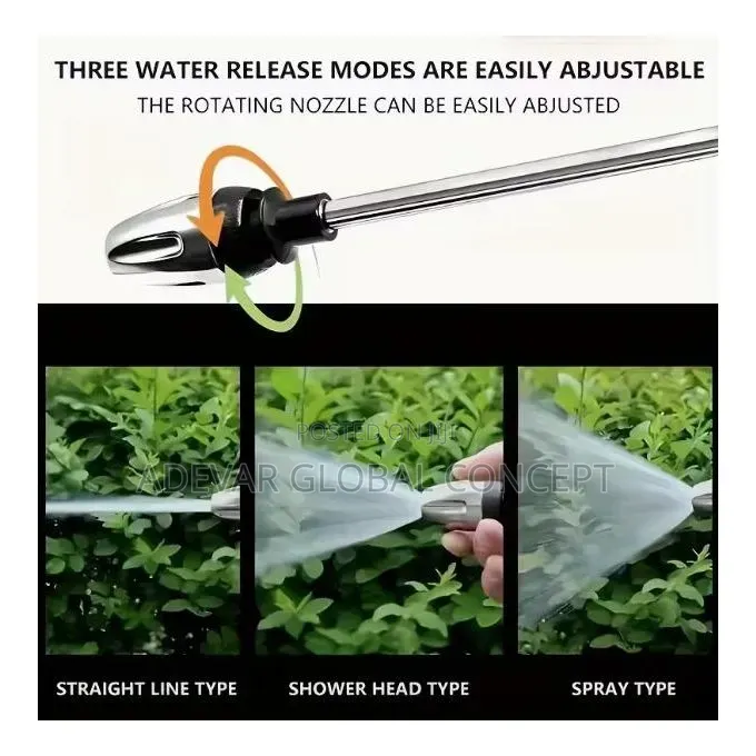 High Pressure Metal Water Spray Gun Car Washer Garden Water Spray Gun