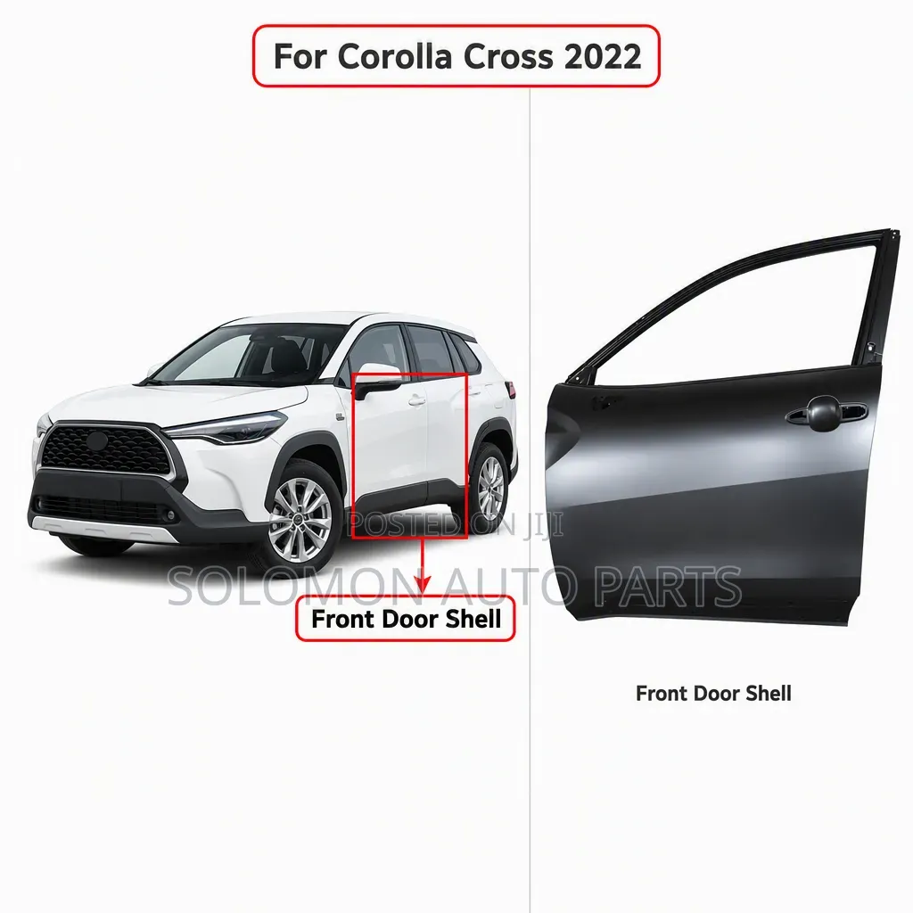 Door Corolla Cross 2022 2023 2024 Front Driver Side