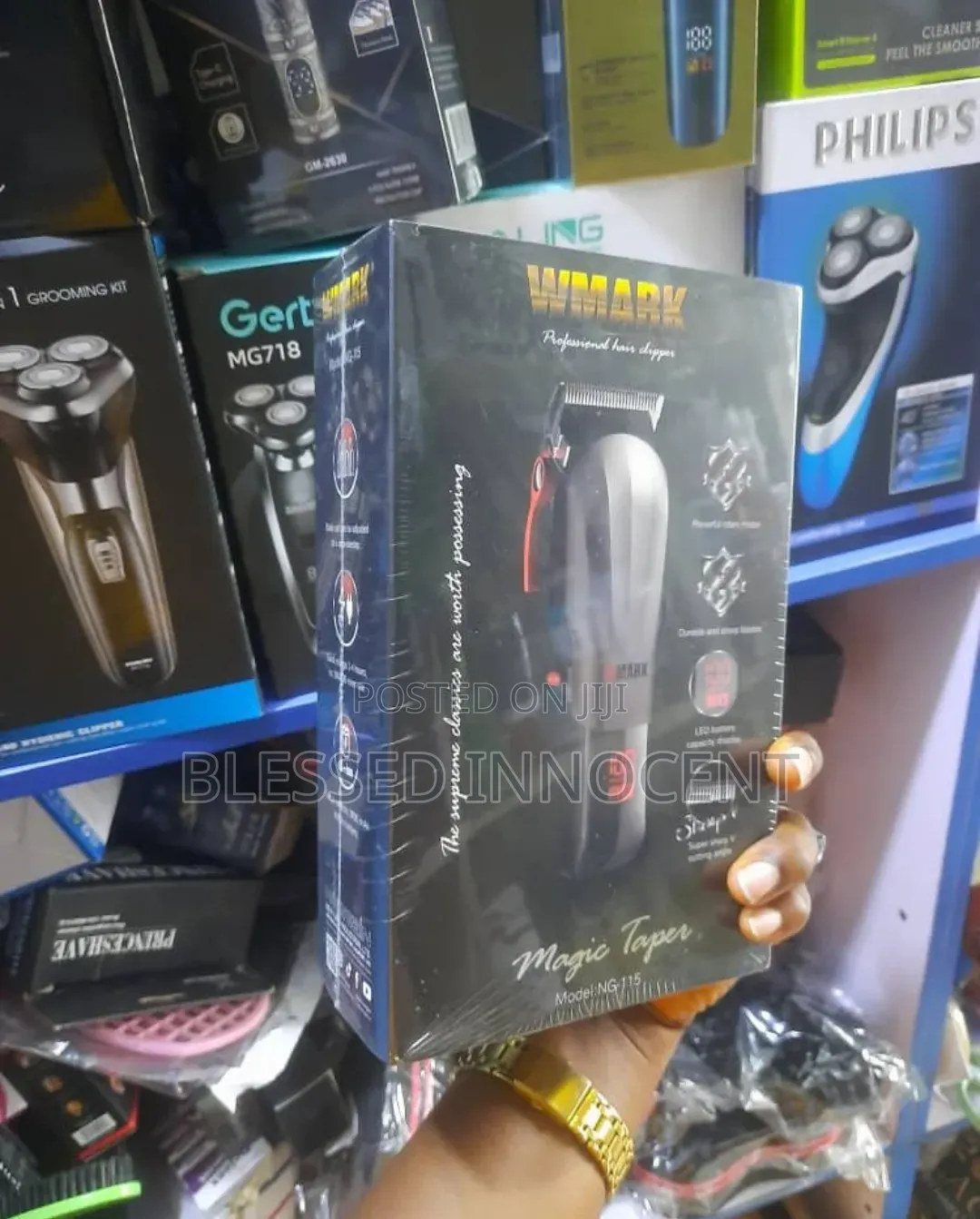 Wmark Magic Taper NG-115 Professional Rechargeable Hair Clipper