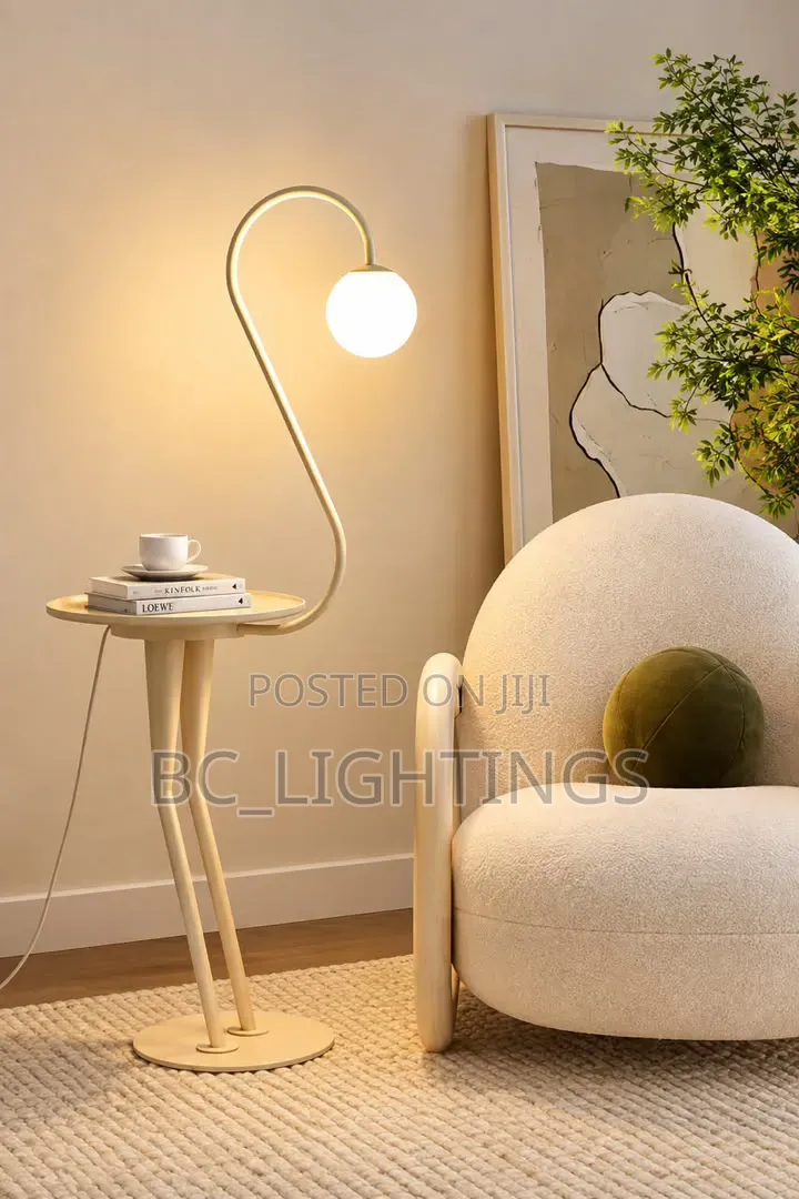 Creative Flamingo Statue Floor Lamps Living Room Bedroom Hotel