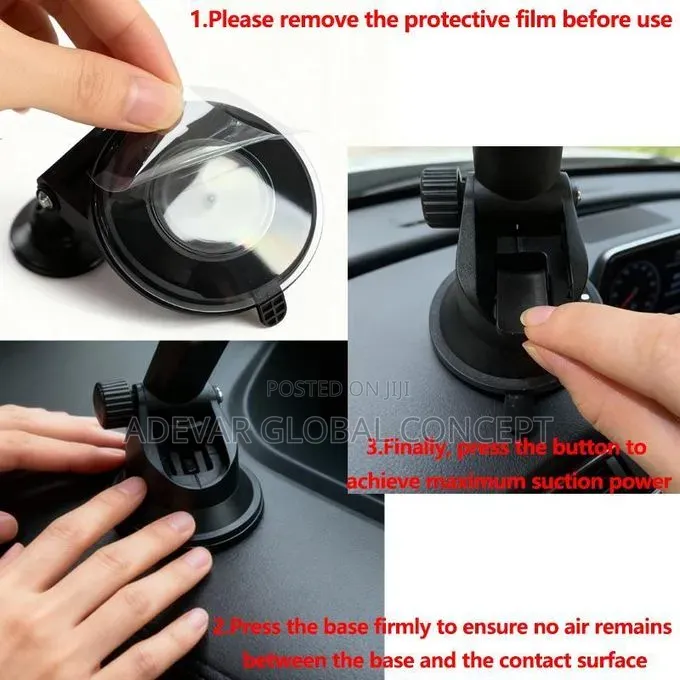 Universal Car Phone Holder Stand Dashboard Mount