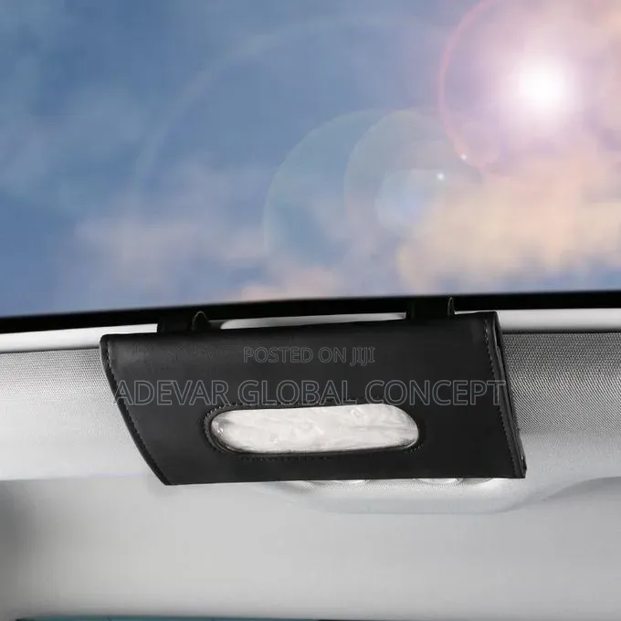 Tissue Box Holder for Car PU Leather Tissue Box, Paper Carton