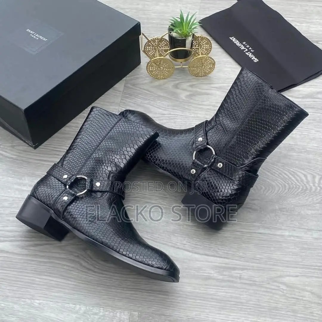 Exclusive High Quality Saint Laurent Luxury Ankle Boots
