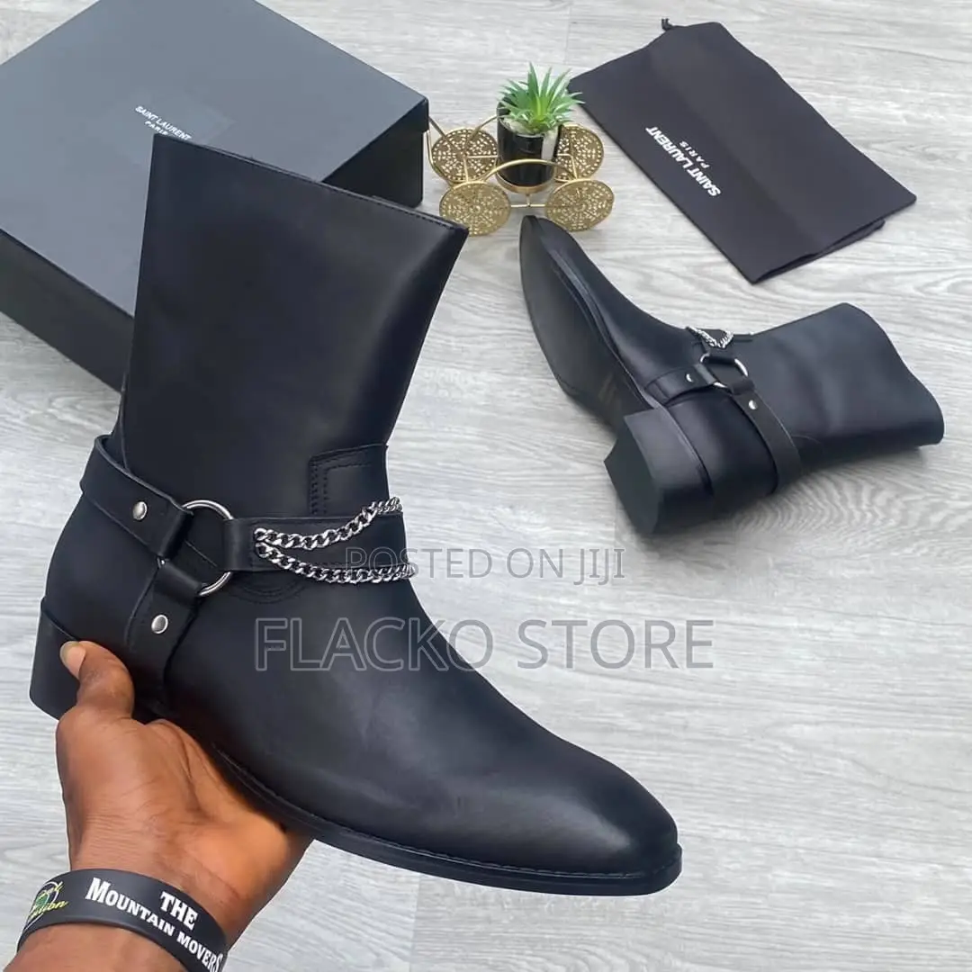 Exclusive High Quality Saint Laurent Luxury Ankle Boots