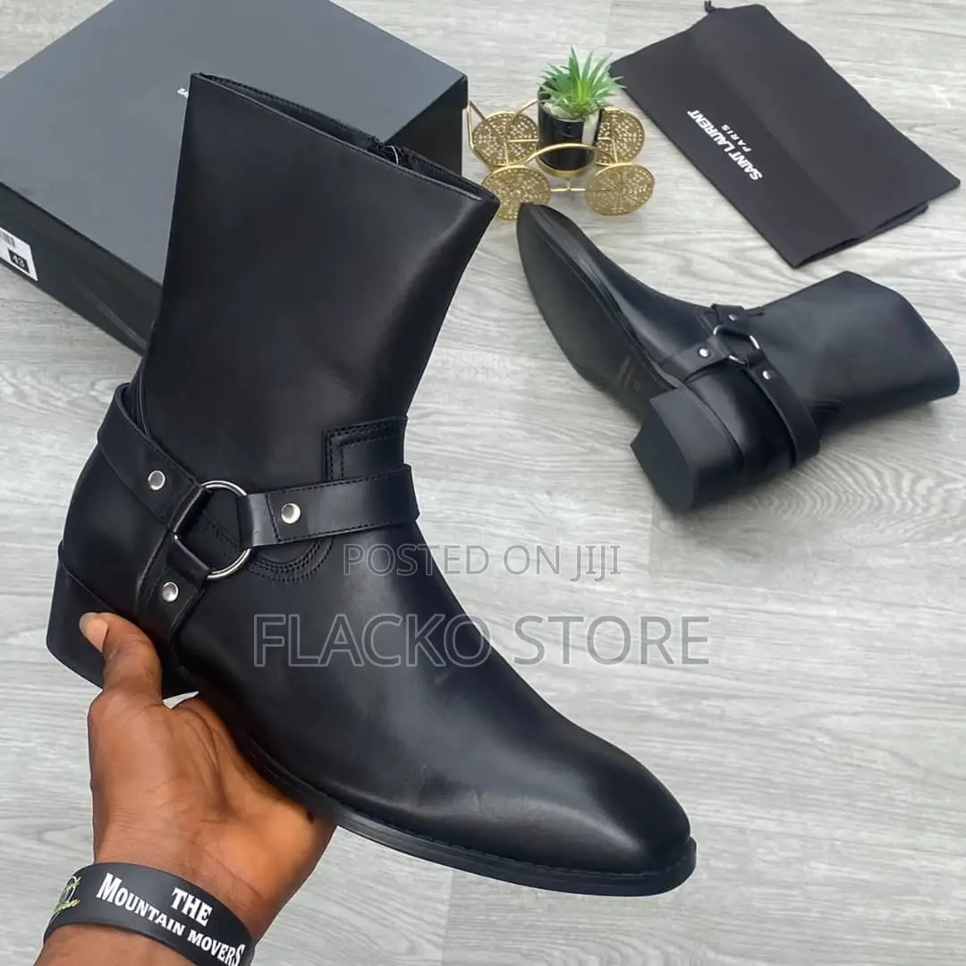 Exclusive High Quality Saint Laurent Luxury Ankle Boots