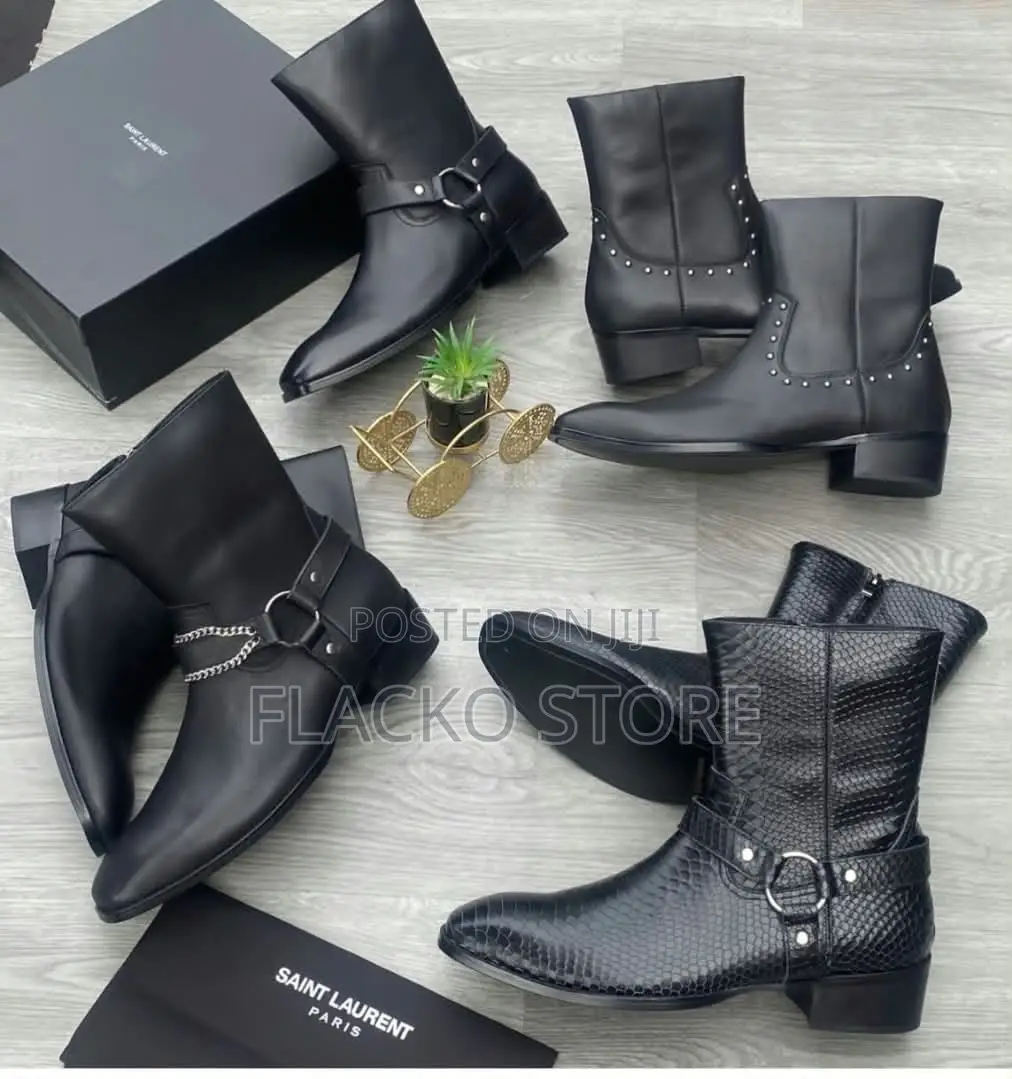 Exclusive High Quality Saint Laurent Luxury Ankle Boots
