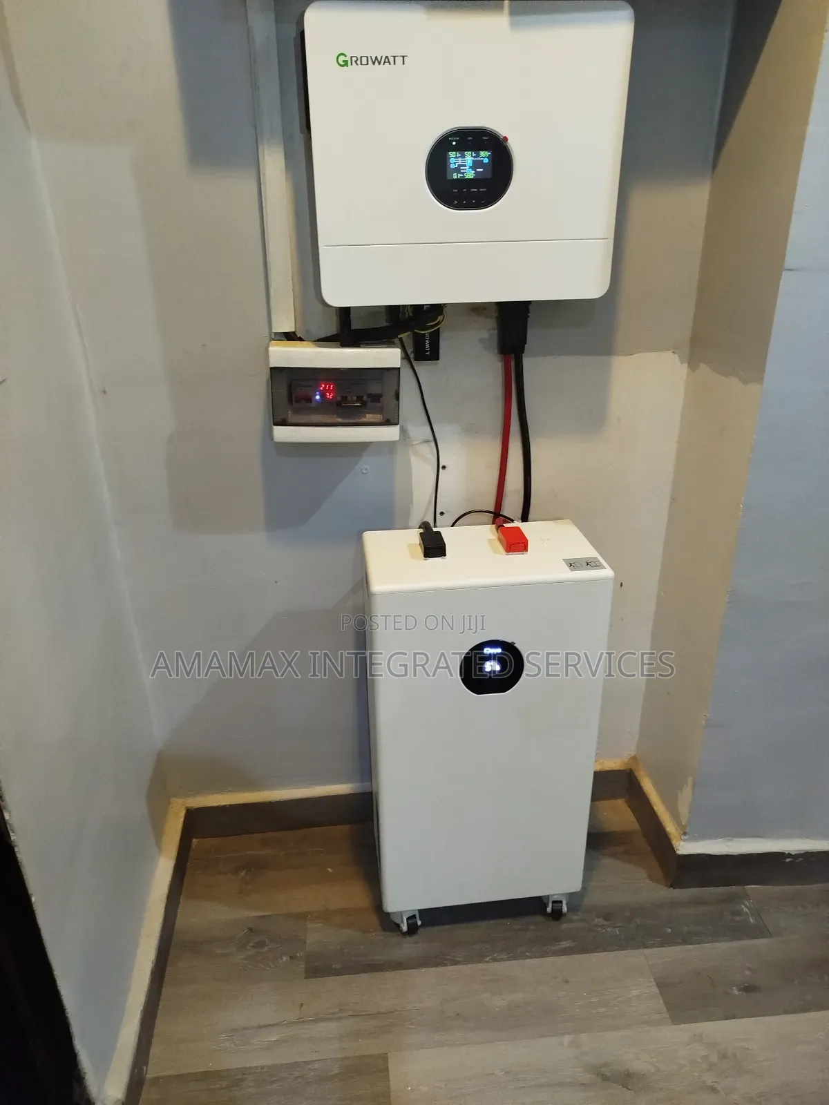 6kva Hybrid Inverter 48volt and 16kwh Lithium Battery 51.2v
