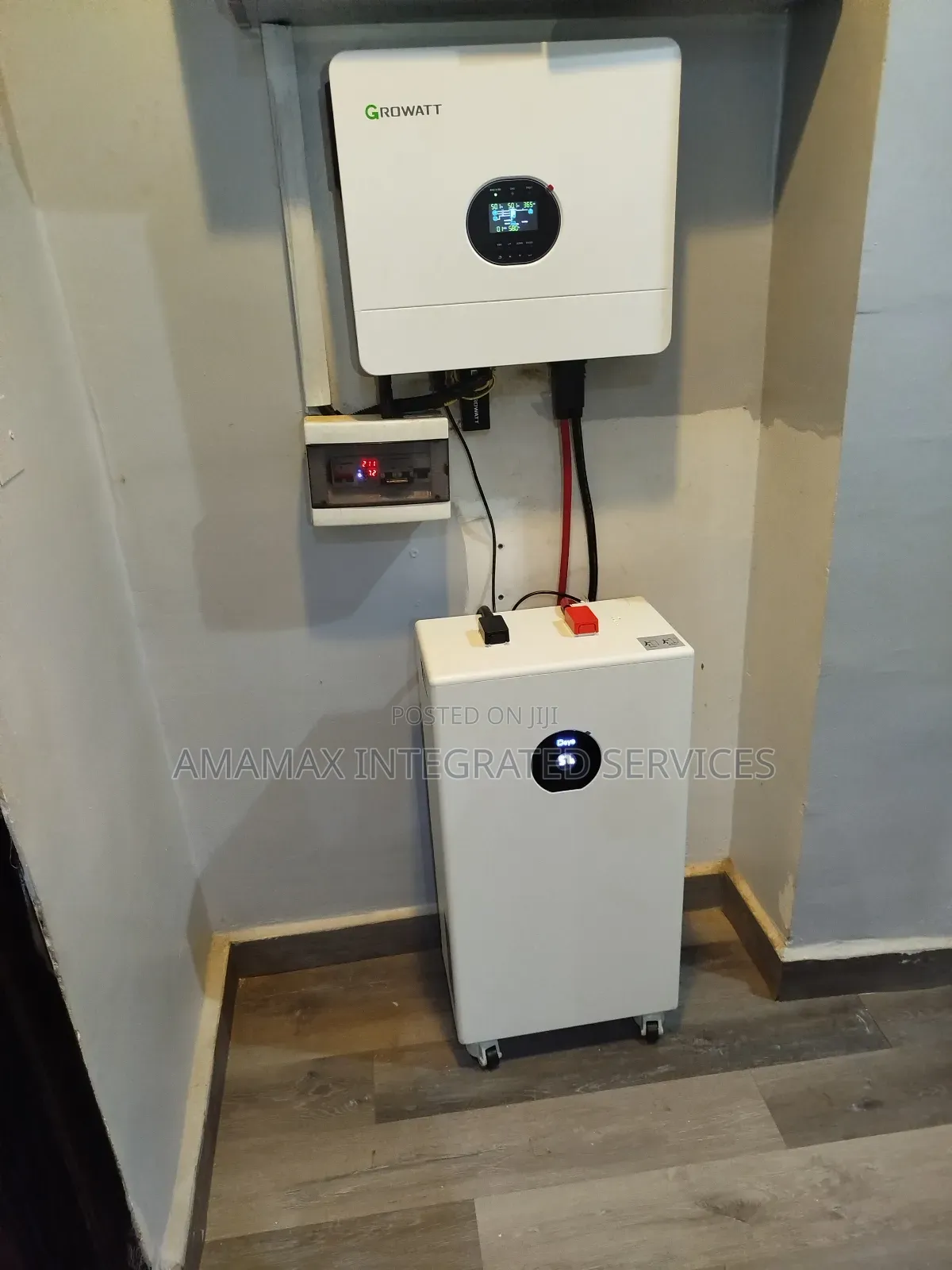6kva Hybrid Inverter 48volt and 16kwh Lithium Battery 51.2v