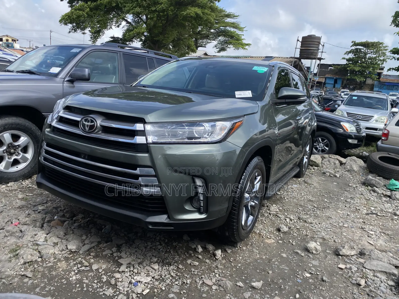 Toyota Highlander Limited Platinum 4x4 V6 (3.5L 6cyl 8A) 2018 Green