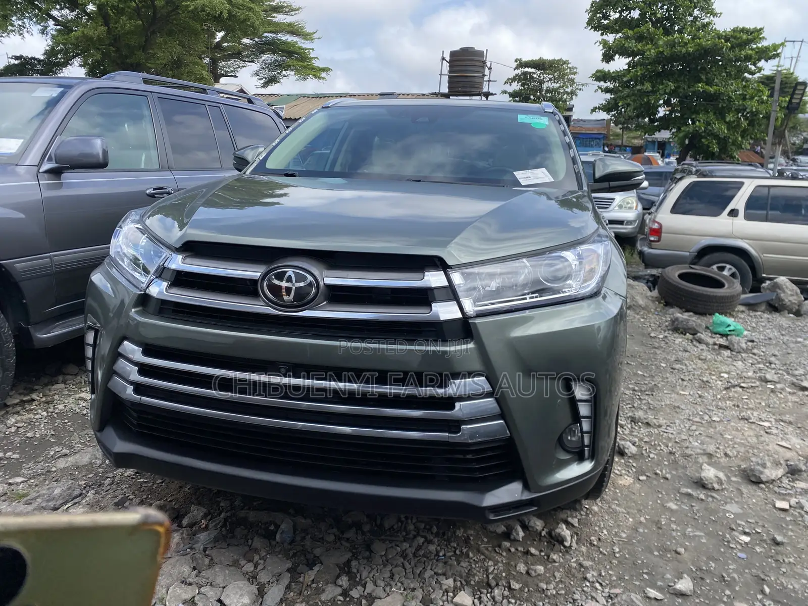 Toyota Highlander Limited Platinum 4x4 V6 (3.5L 6cyl 8A) 2018 Green