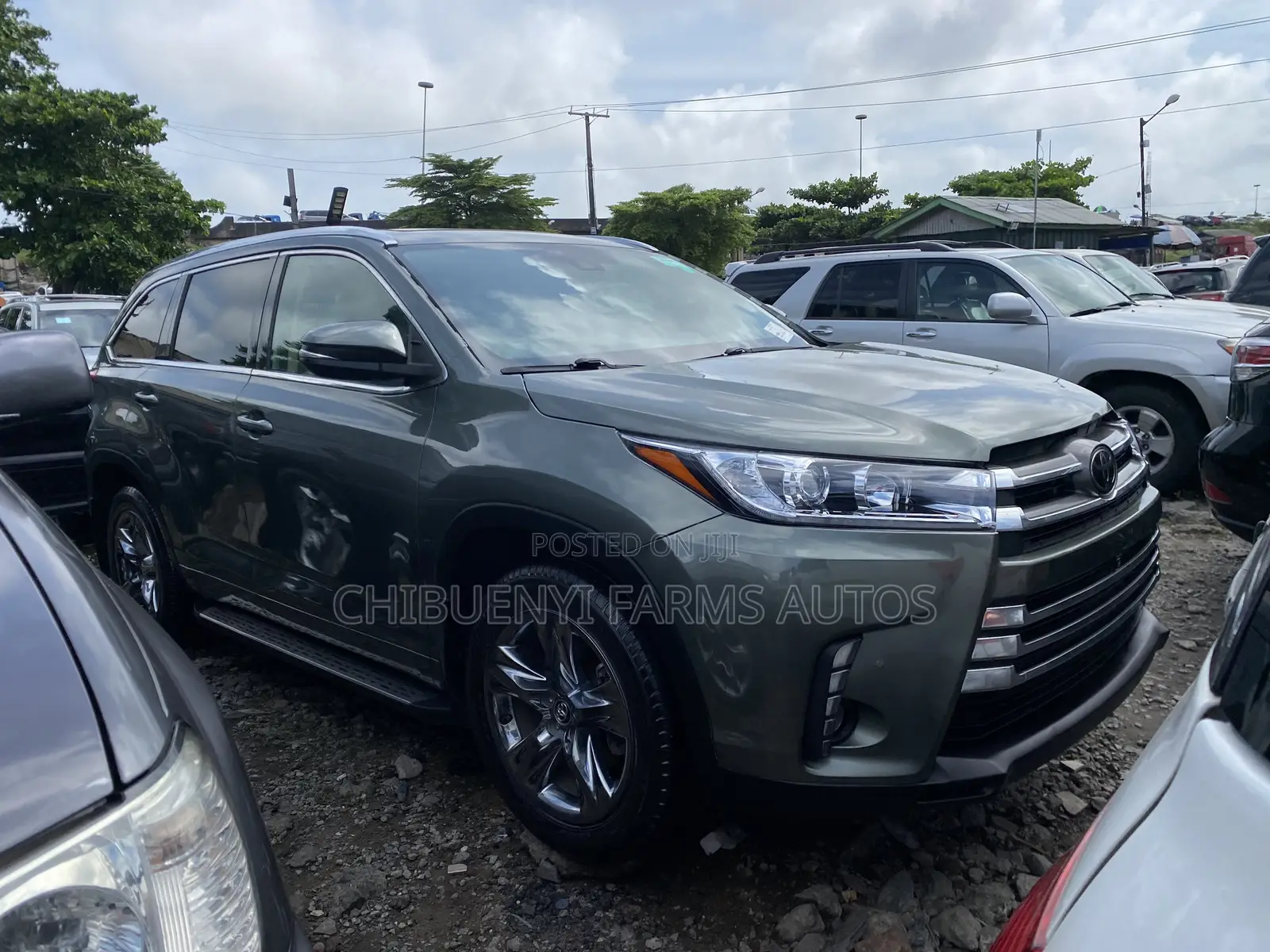 Toyota Highlander Limited Platinum 4x4 V6 (3.5L 6cyl 8A) 2018 Green