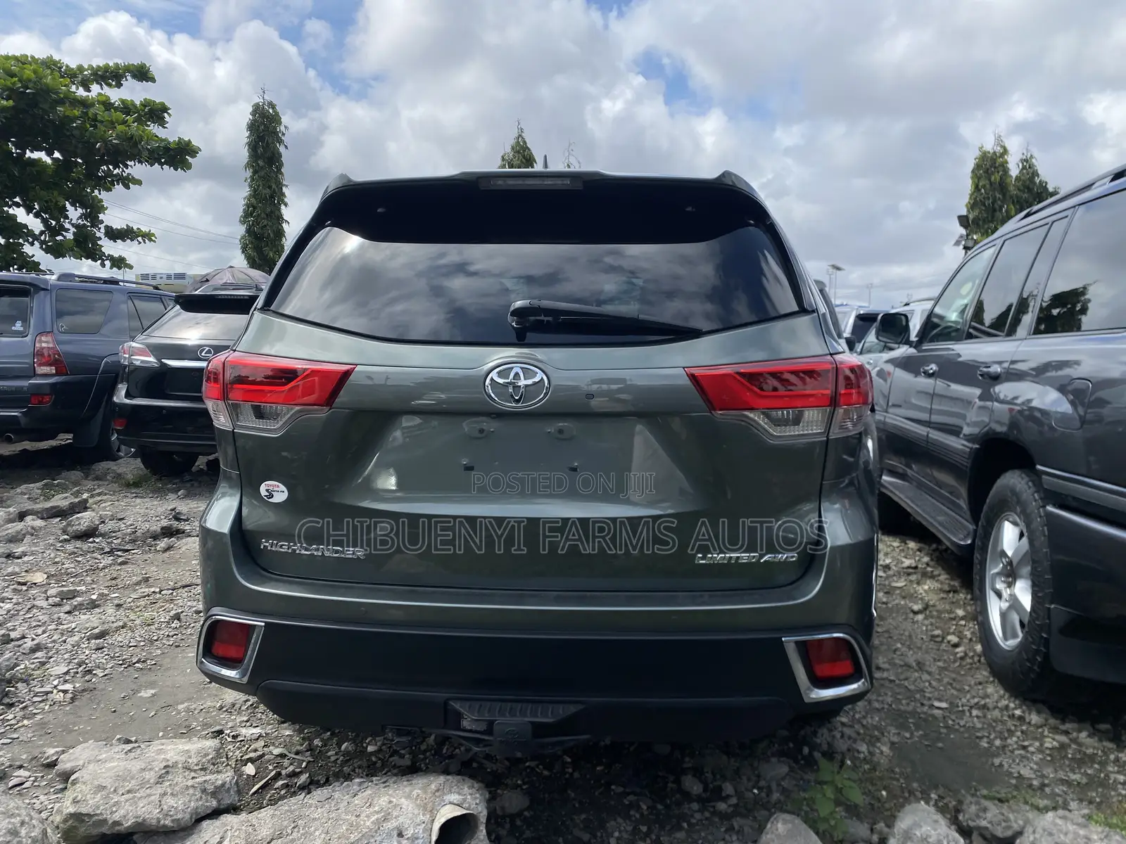 Toyota Highlander Limited Platinum 4x4 V6 (3.5L 6cyl 8A) 2018 Green