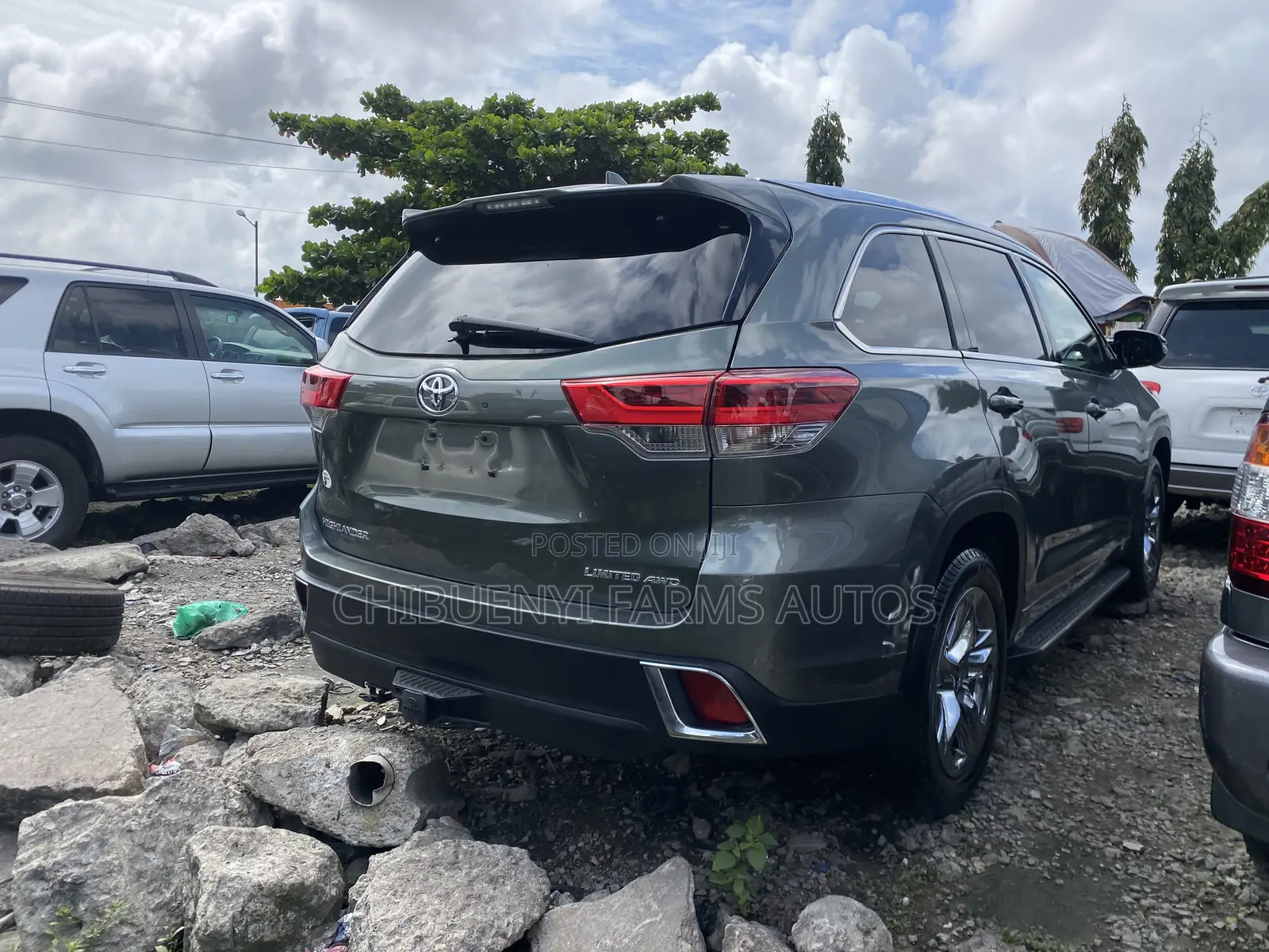 Toyota Highlander Limited Platinum 4x4 V6 (3.5L 6cyl 8A) 2018 Green