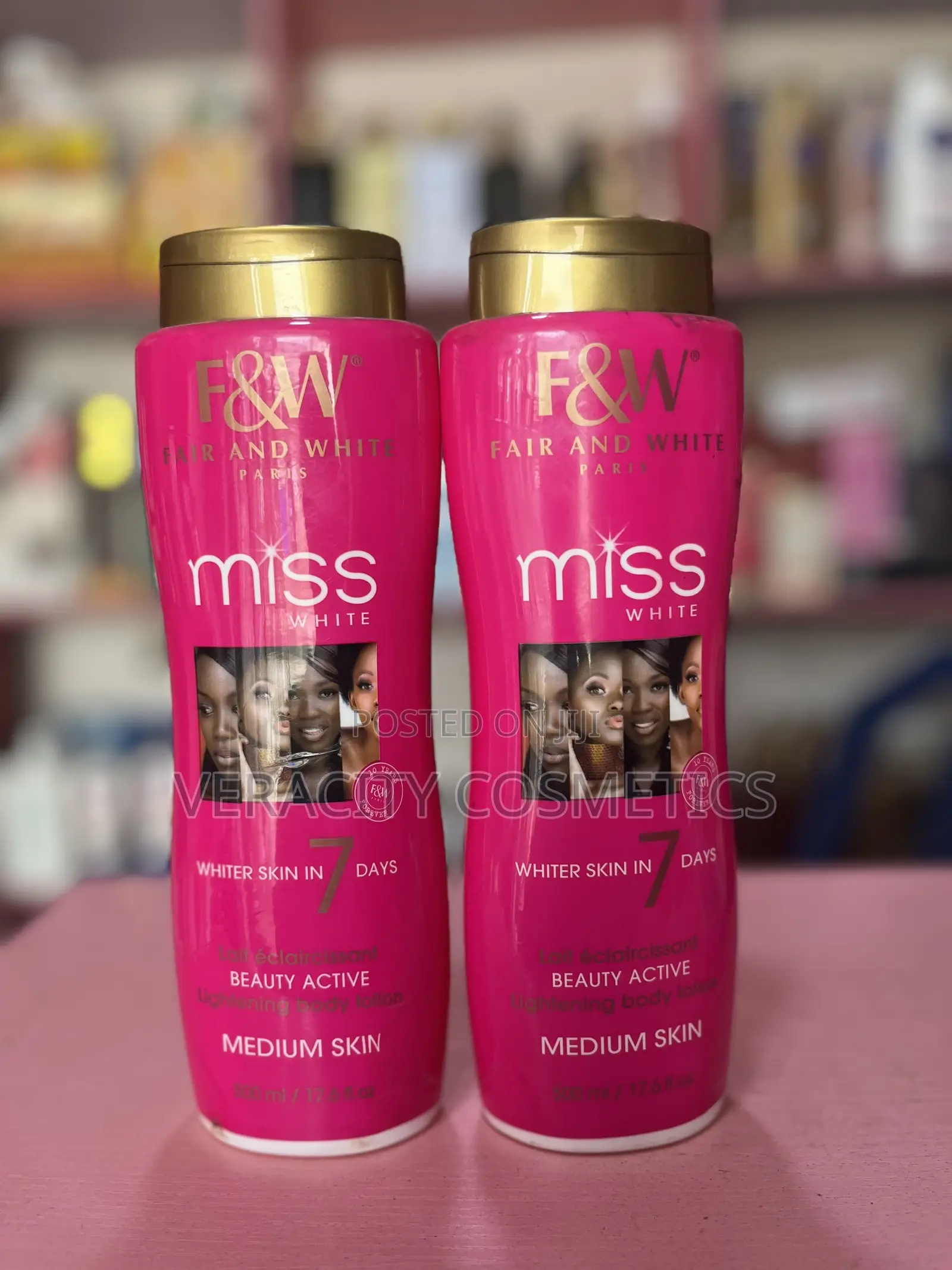 Fair White Miss White Beauty Active Lightening Body Lotion 500ml
