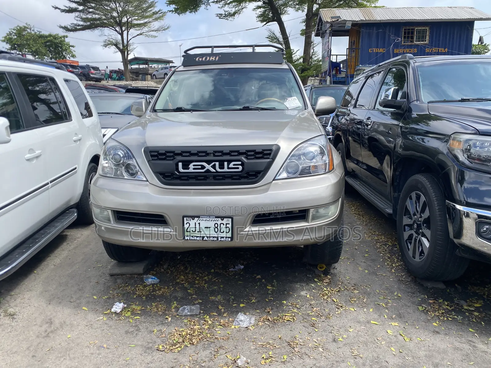 Lexus GX 470 Sport Utility 2005 Gold