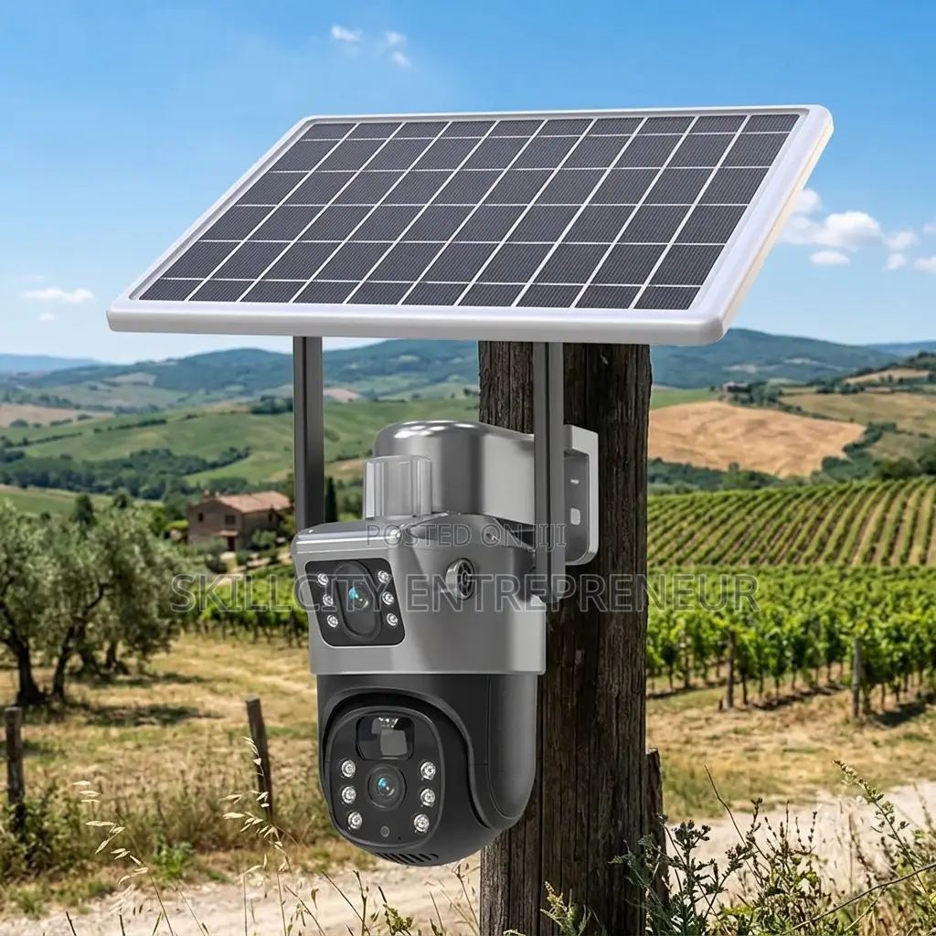 PTZ Intelligent Solar CCTV Camera