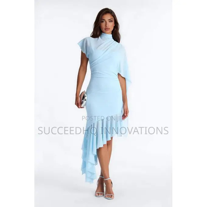 Share This Product Baddie Asymmetrical Maxi Dress