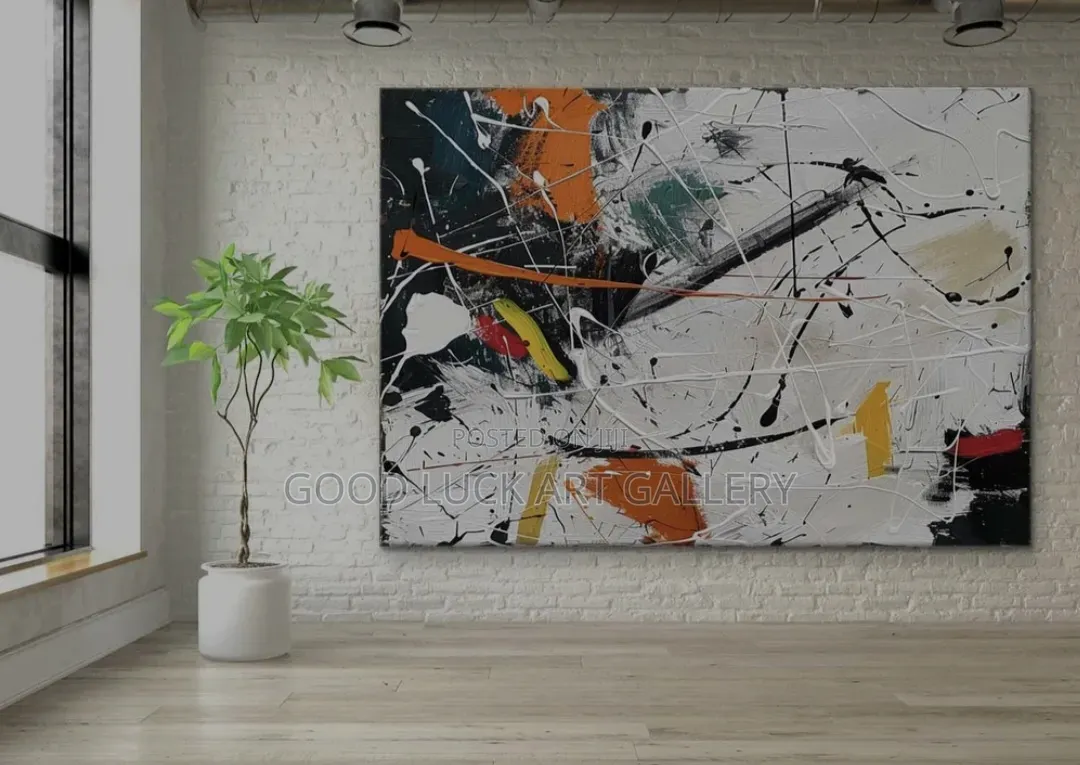 Colorful Pollock Art