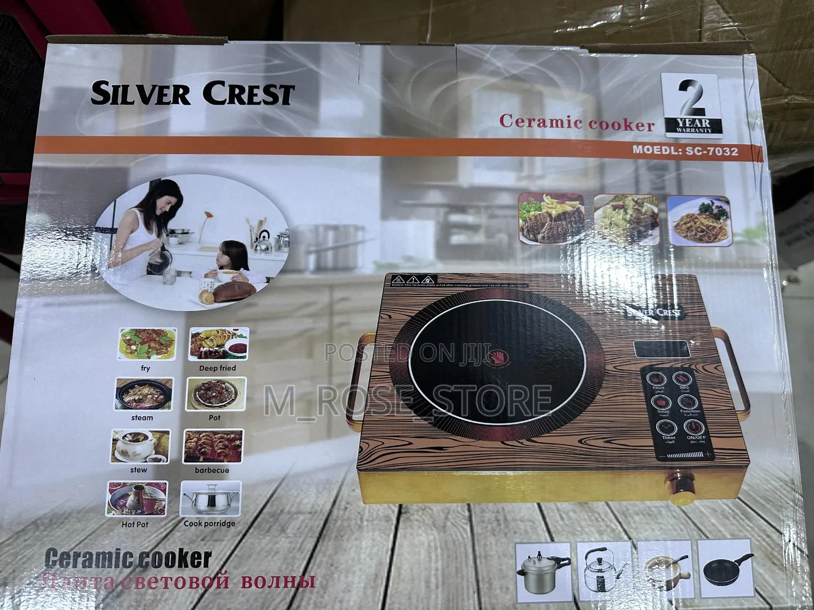 SILVER CREST Ceramic Cooker.