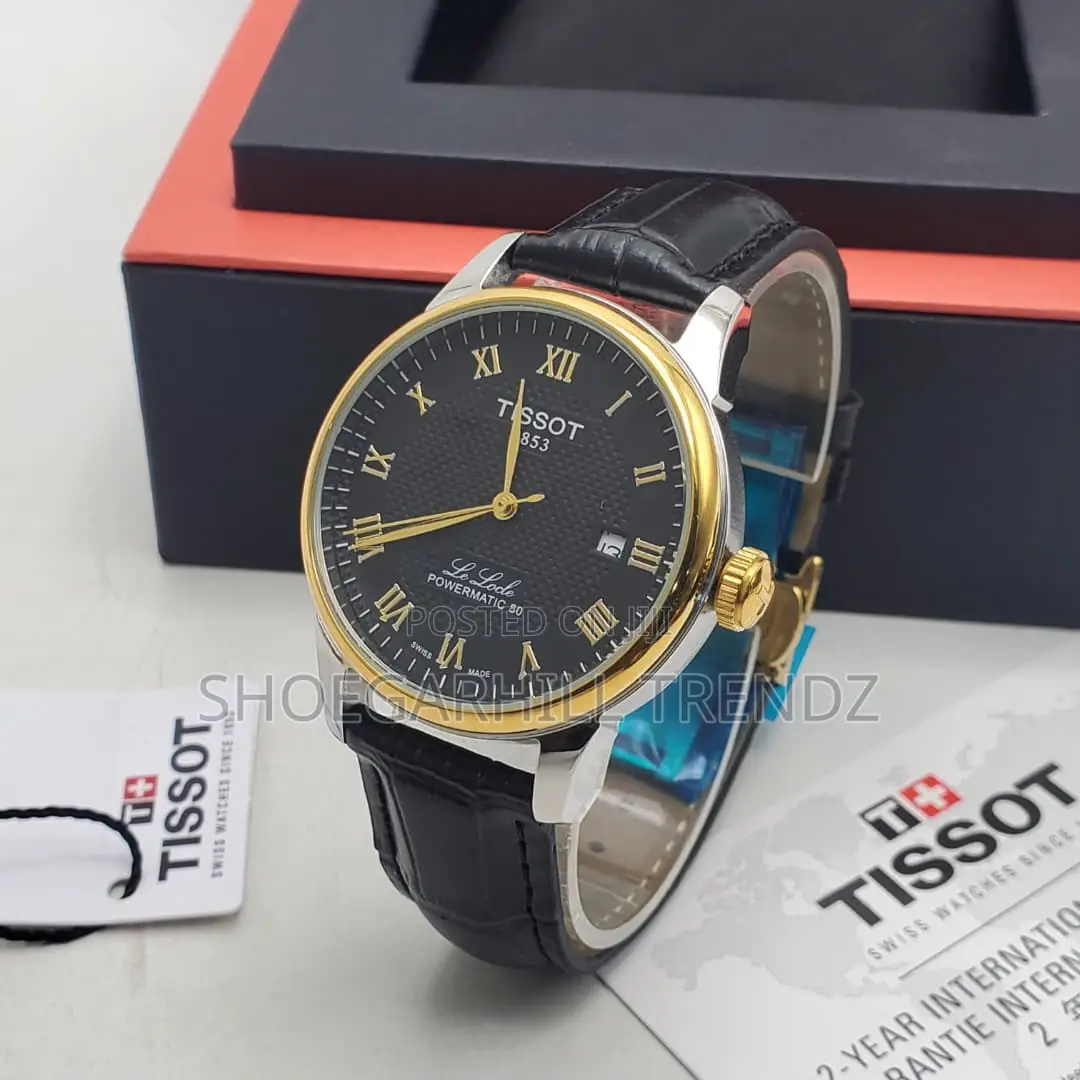 Leather Men's Automatic Wristwatch | Scratch-Resistant