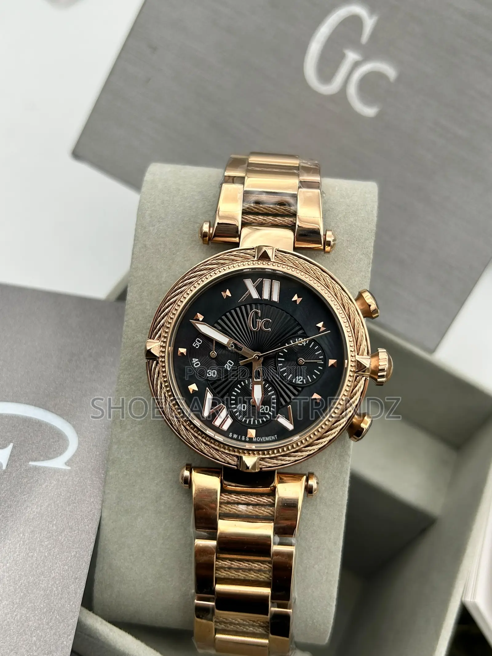 GC Luxury Wrist Watches in 3 Designs