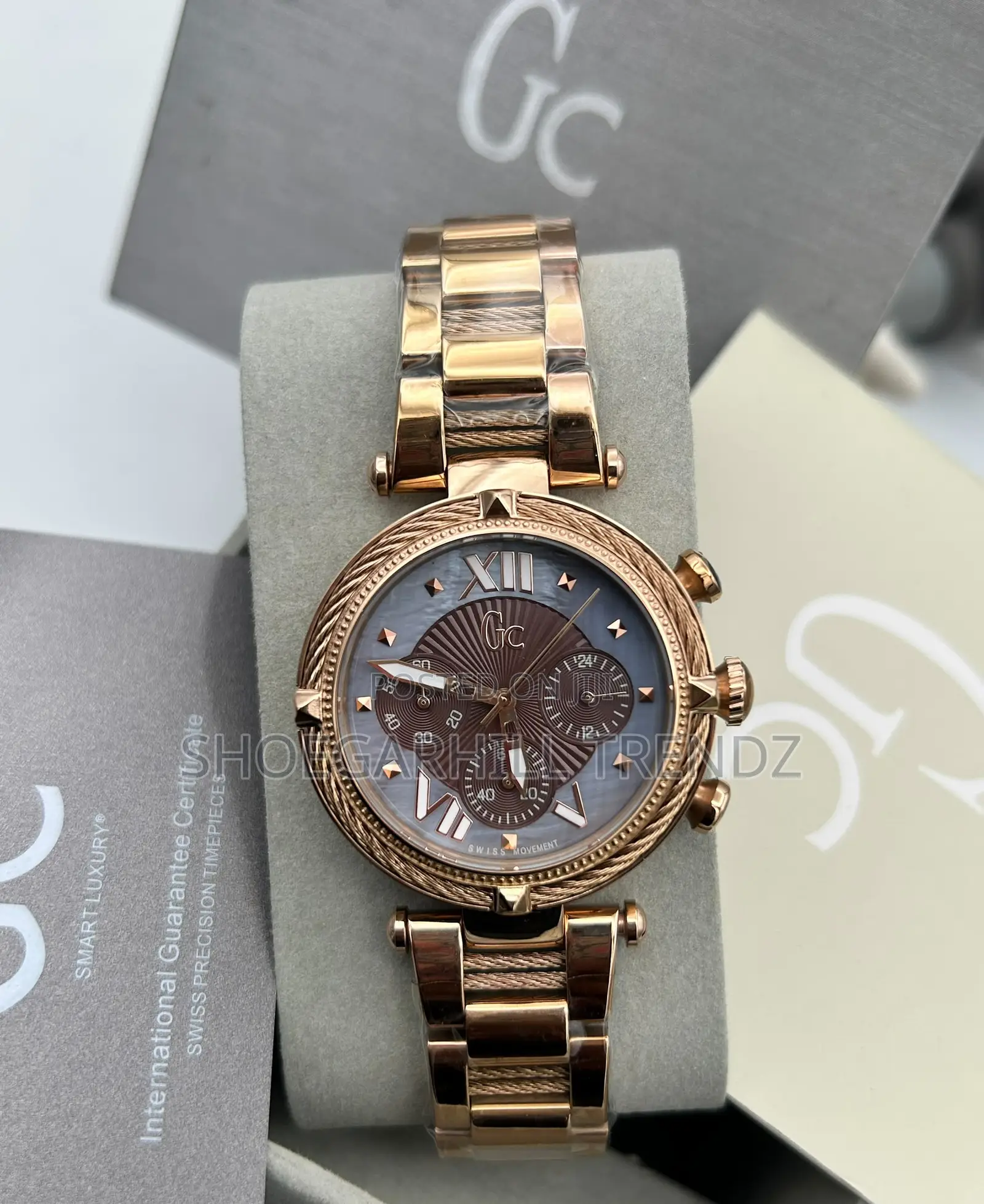 GC Luxury Wrist Watches in 3 Designs