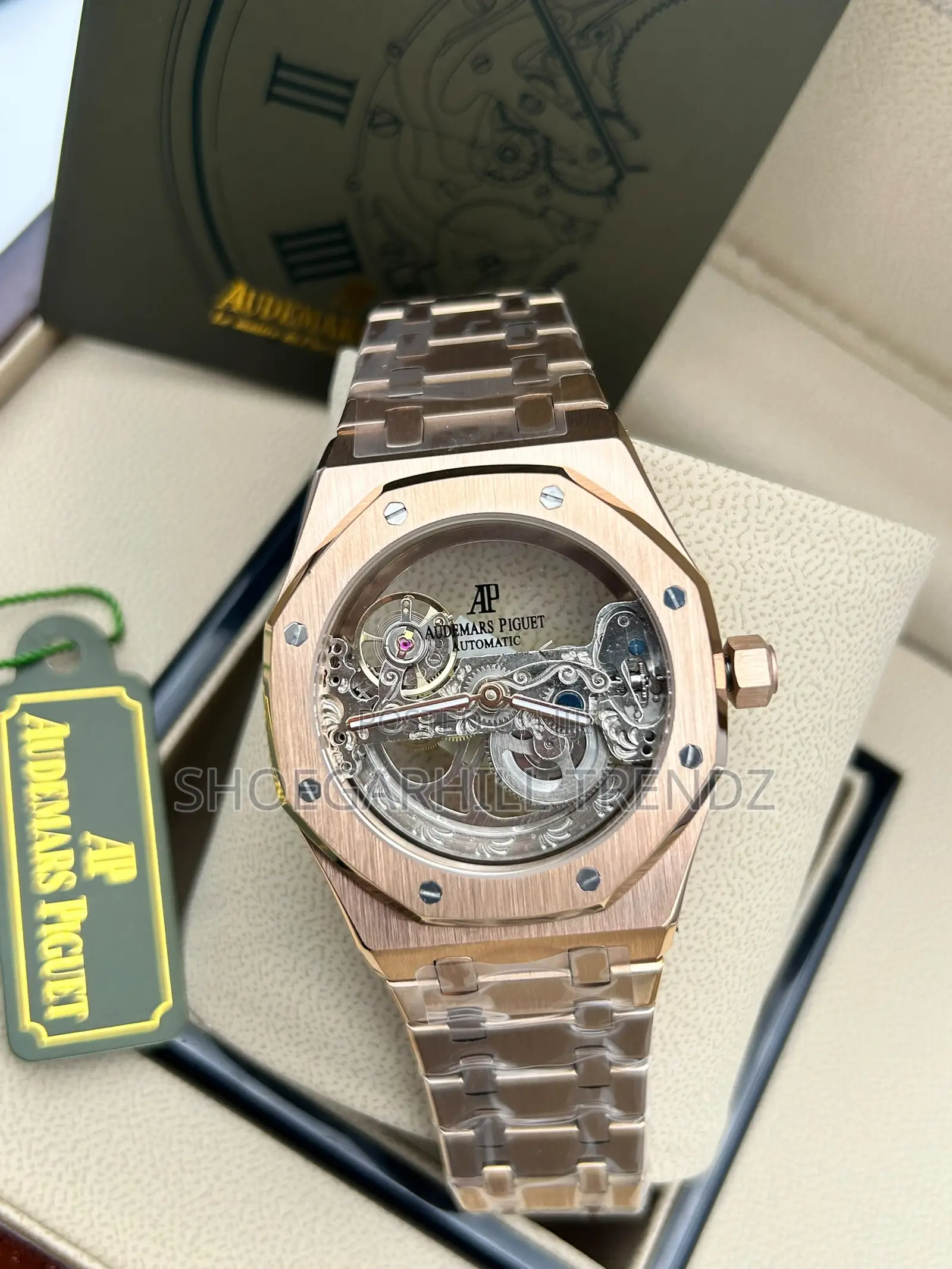 Audemars Piguet Steel Automatic Wristwatch Luxury Premium High Quality