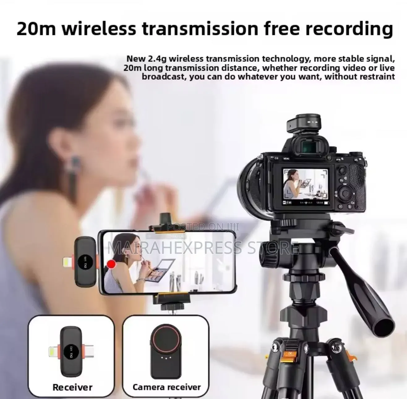 ST88 AI Cancellation Clip-on Microphone for Mobile Phone. T361