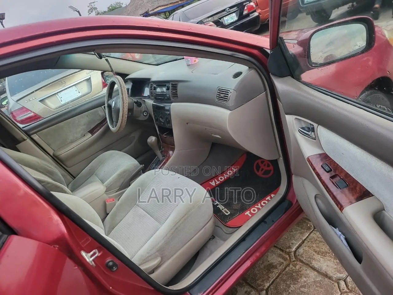 Toyota Corolla S 2007 Red