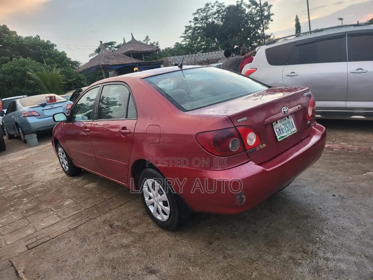 Toyota Corolla S 2007 Red
