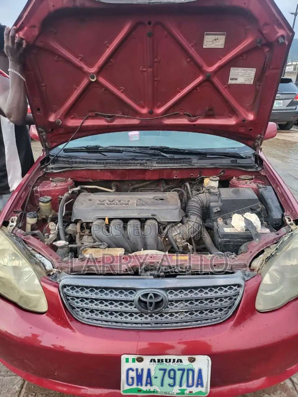 Toyota Corolla S 2007 Red