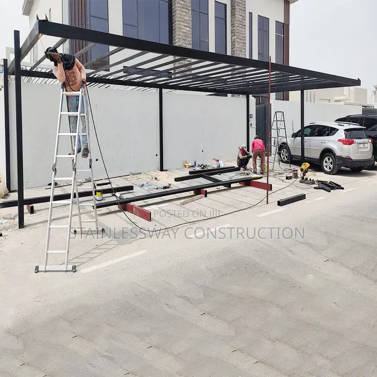Modern Carport, Gazebo and Outdoor Entertainment Shelter for Homes