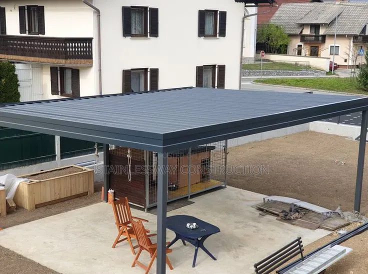 Beautiful Garden Gazebo, Carport Parking and Outdoor Shade Structure