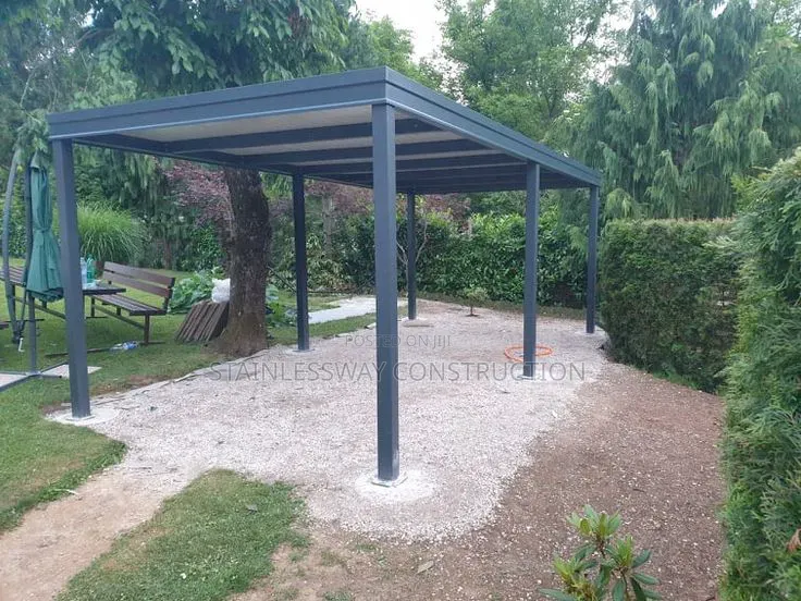 Beautiful Garden Gazebo, Carport Parking and Outdoor Shade Structure