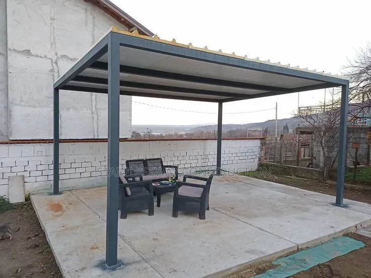 Beautiful Garden Gazebo, Carport Parking and Outdoor Shade Structure