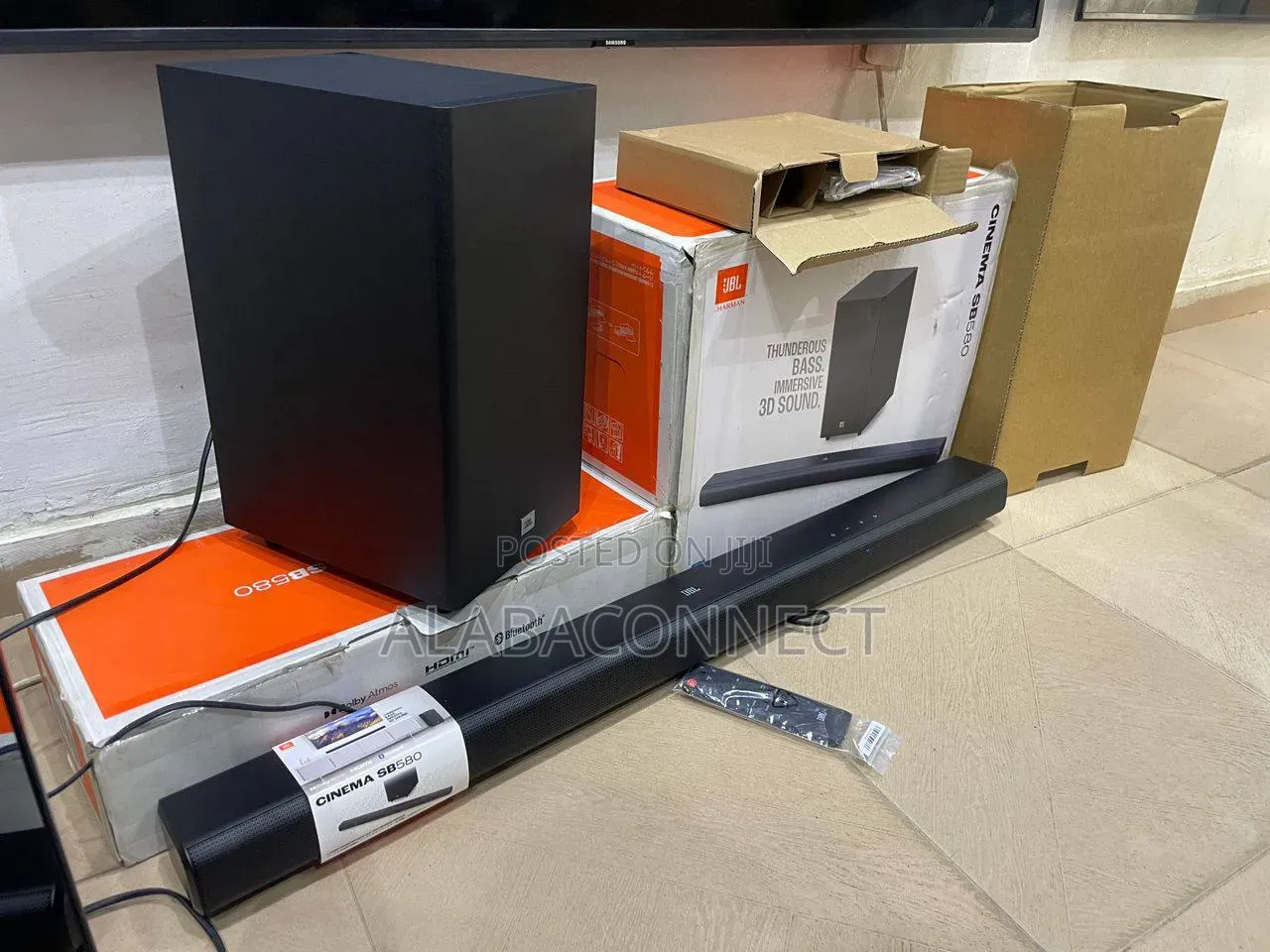 New JBL Cinematic Soundbar SB580