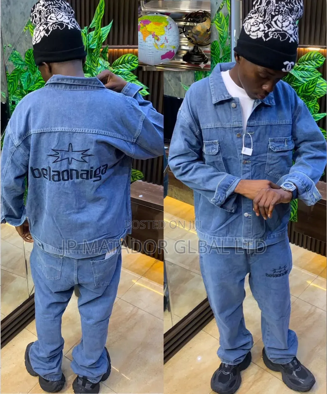 Men Quality Up and Down Jeans